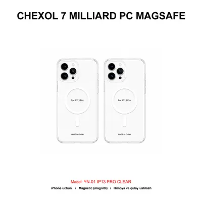 CHEXOL 7 MILLIARD PC MAGSAFE YN-01 IP13 PRO CLEAR