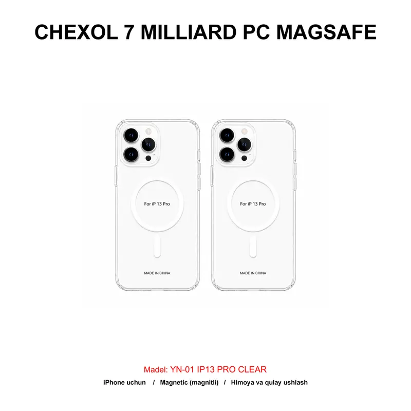CHEXOL 7 MILLIARD PC MAGSAFE YN-01 IP13 PRO CLEAR