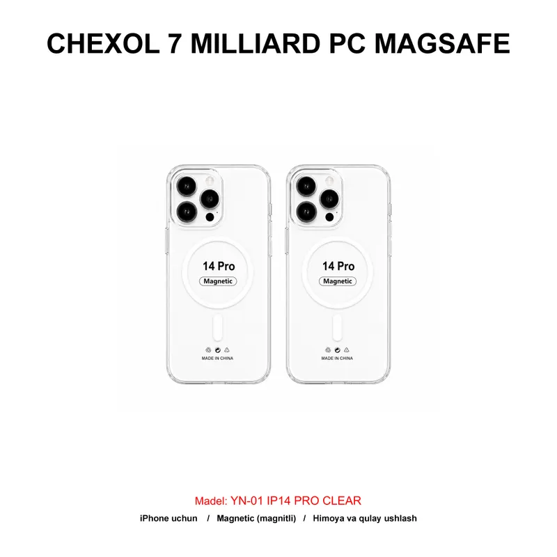 CHEXOL 7 MILLIARD PC MAGSAFE YN-01 IP14 PRO CLEAR