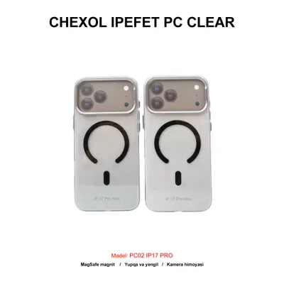 CHEXOL IPEFET PC CLEAR PC02 IP17 PRO BLACK
