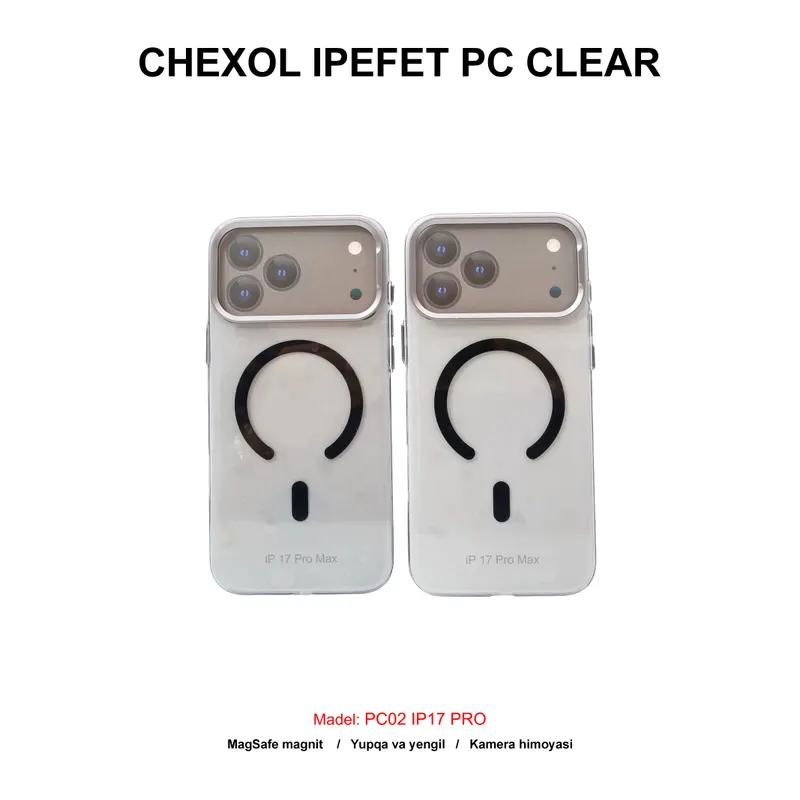 CHEXOL IPEFET PC CLEAR PC02 IP17 PRO BLACK