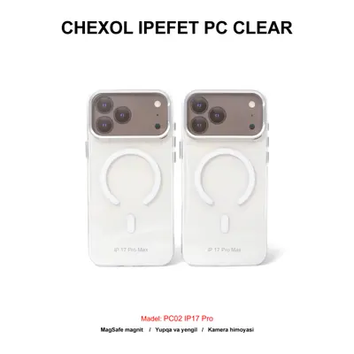 CHEXOL IPEFET PC CLEAR PC02 IP17 PRO WHITE