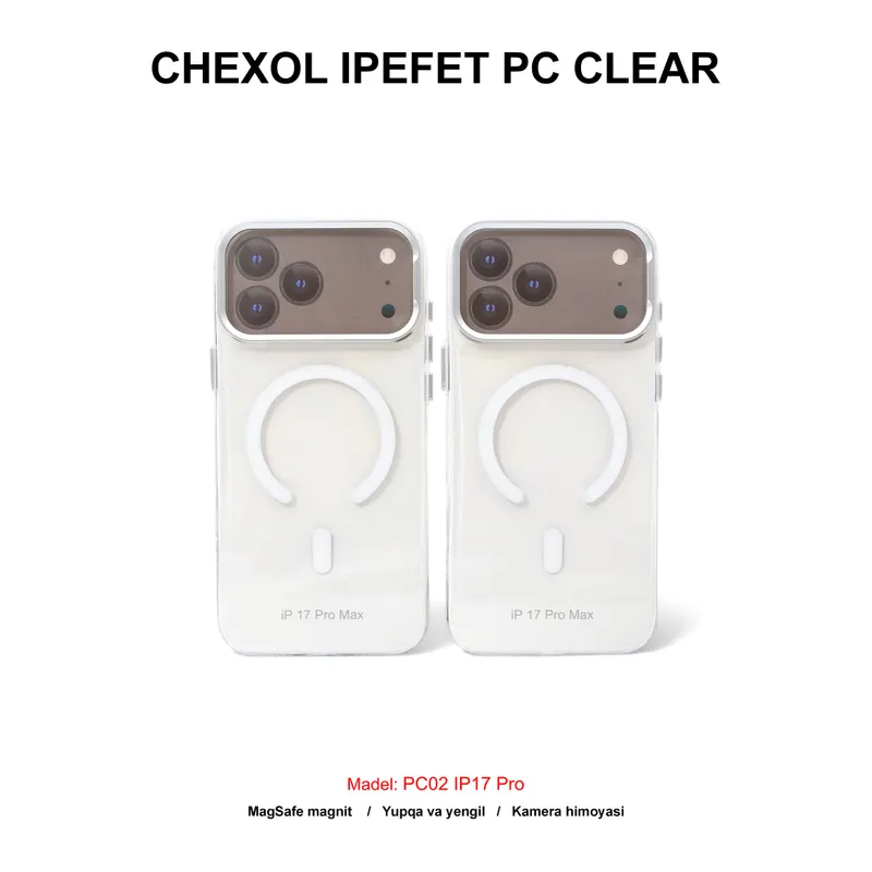 CHEXOL IPEFET PC CLEAR PC02 IP17 PRO WHITE