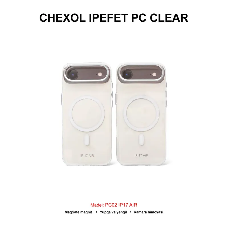CHEXOL IPEFET PC CLEAR PC02 IP17 AIR WHITE