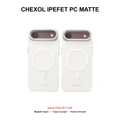 CHEXOL IPEFET PC MATTE PC03 IP17 AIR WHITE