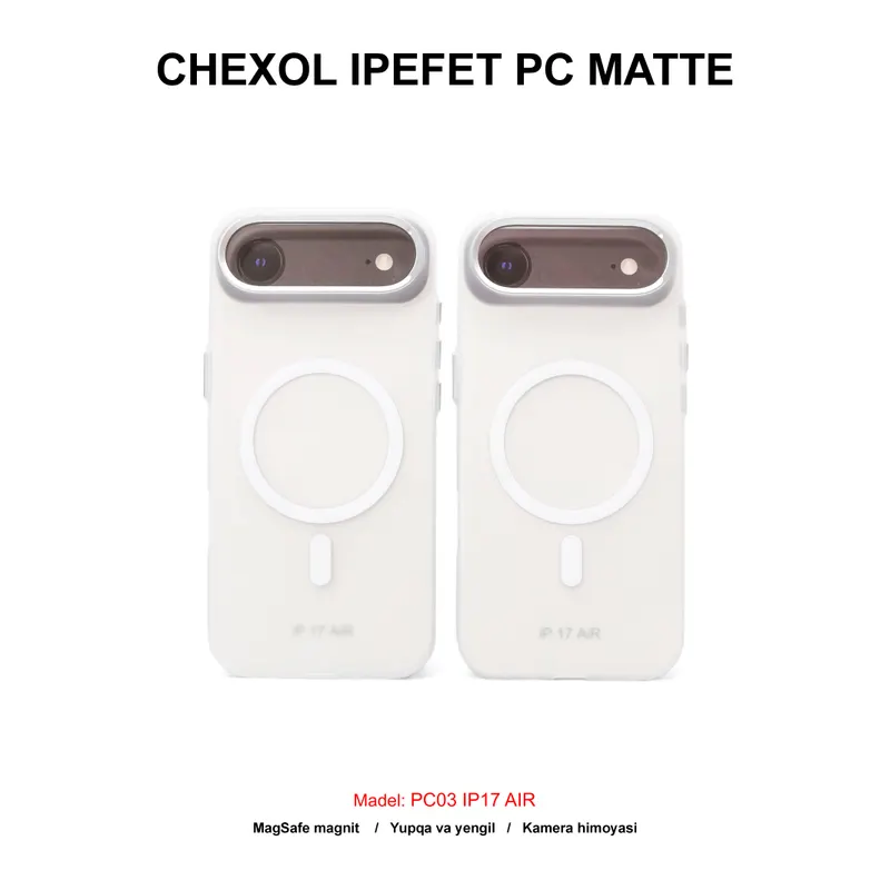 CHEXOL IPEFET PC MATTE PC03 IP17 AIR WHITE
