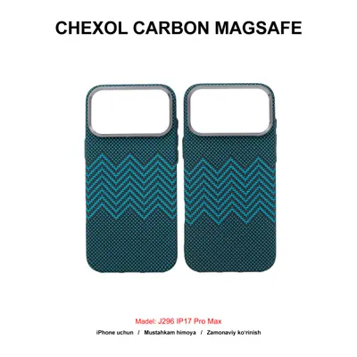 CHEXOL CARBON MAGSAFE J296 IP17 PRO MAX