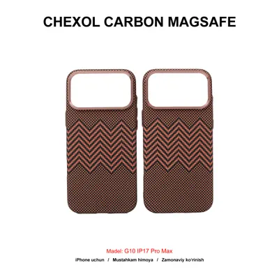 CHEXOL CARBON MAGSAFE G10 IP17 PRO MAX
