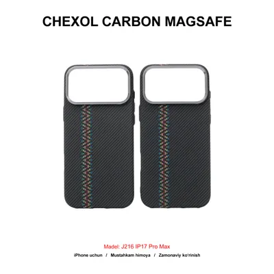 CHEXOL CARBON MAGSAFE J216 IP17 PRO MAX