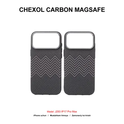 CHEXOL CARBON MAGSAFE J293 IP17 PRO MAX