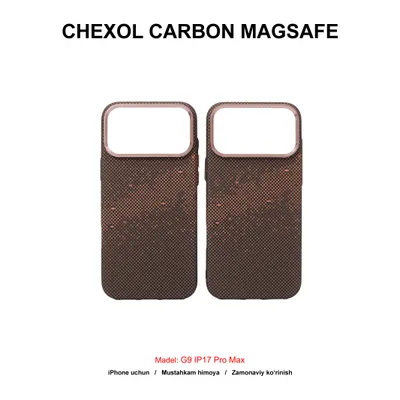 CHEXOL CARBON MAGSAFE G9 IP17 PRO MAX