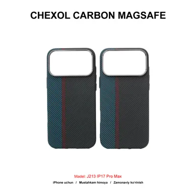 CHEXOL CARBON MAGSAFE J213 IP17 PRO MAX