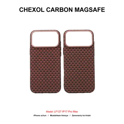 CHEXOL CARBON MAGSAFE LF127 IP17 PRO MAX