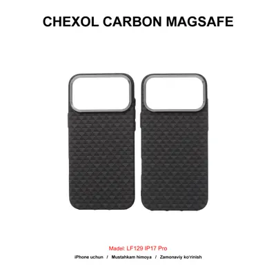 CHEXOL CARBON MAGSAFE LF129 IP17 PRO