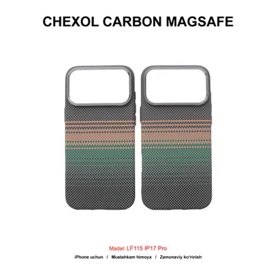 CHEXOL CARBON MAGSAFE LF115 IP17 PRO