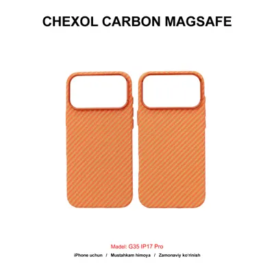 CHEXOL CARBON MAGSAFE G35 IP17 PRO