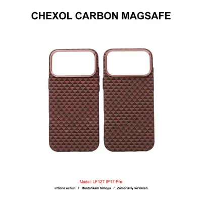 CHEXOL CARBON MAGSAFE LF127 IP17 PRO