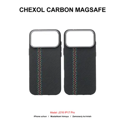 CHEXOL CARBON MAGSAFE J216 IP17 PRO