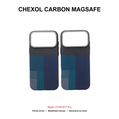 CHEXOL CARBON MAGSAFE LF149 IP17 PRO