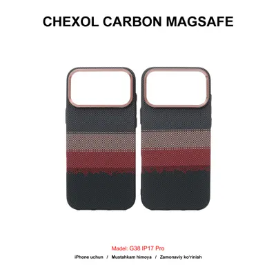 CHEXOL CARBON MAGSAFE G38 IP17 PRO