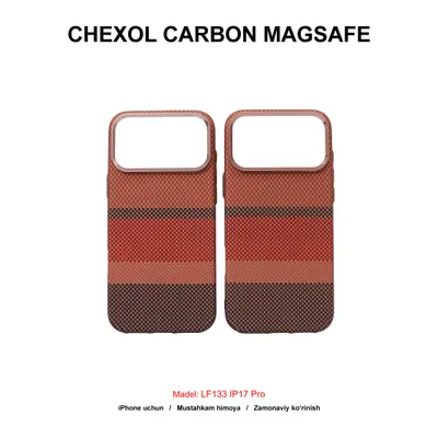 CHEXOL CARBON MAGSAFE LF133 IP17 PRO