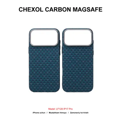 CHEXOL CARBON MAGSAFE LF128 IP17 PRO