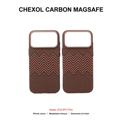 CHEXOL CARBON MAGSAFE G10 IP17 PRO