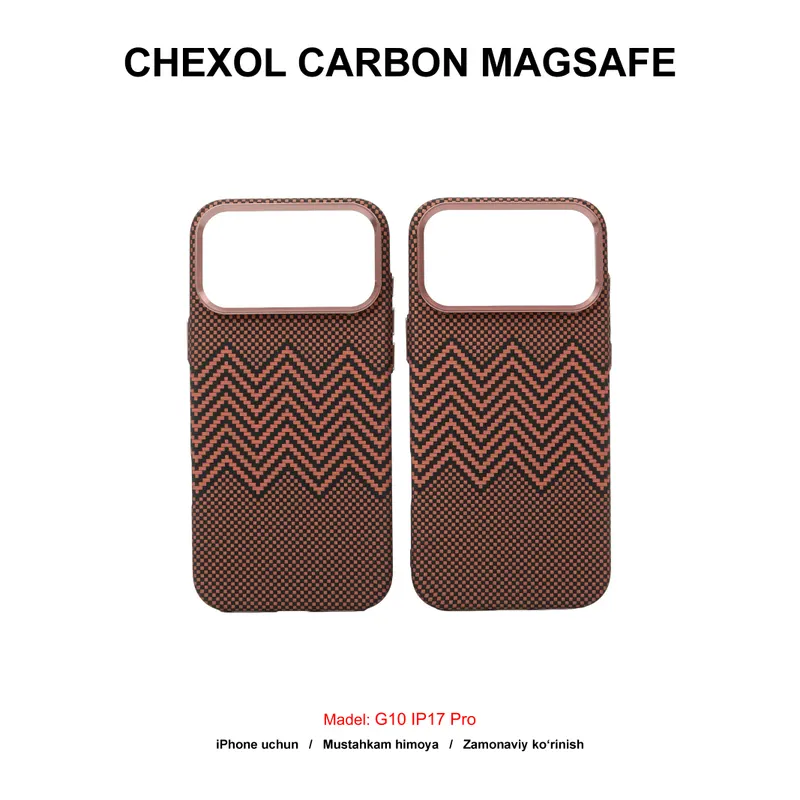 CHEXOL CARBON MAGSAFE G10 IP17 PRO