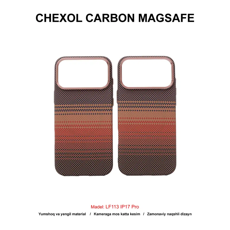 CHEXOL CARBON MAGSAFE LF113 IP17 PRO