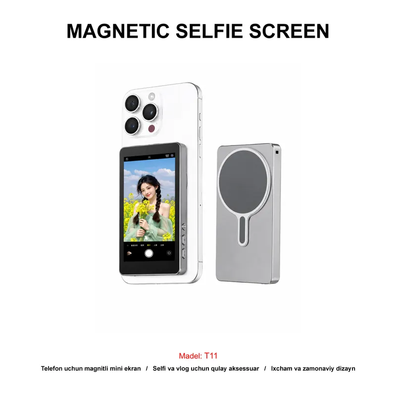 MAGNETIC SELFIE SCREEN T11 BLACK