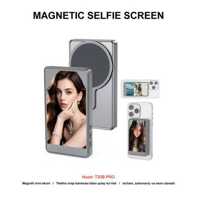 MAGNETIC SELFIE SCREEN T20B PRO BLACK