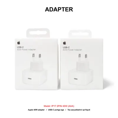 ADAPTER IP17 2PIN 40W (AAA)