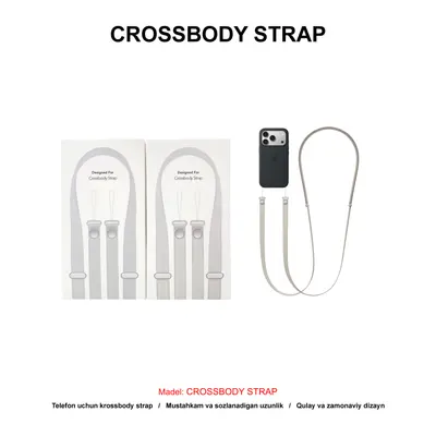 CROSSBODY STRAP TAN