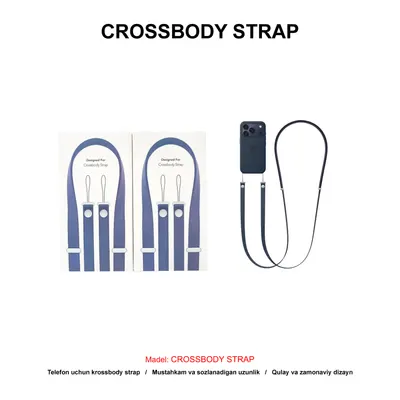 CROSSBODY STRAP BLUE
