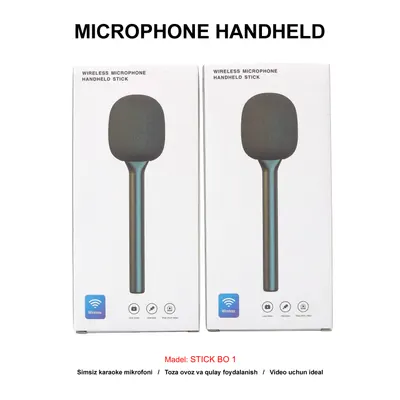 MICROPHONE HANDHELD STICK B01