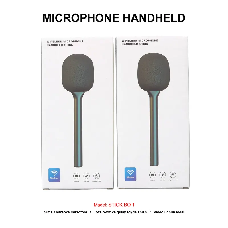 MICROPHONE HANDHELD STICK B01