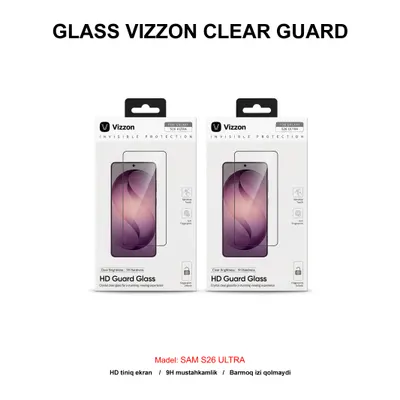 GLASS VIZZON CLEAR GUARD SAM S26 ULTRA VCGGS26U