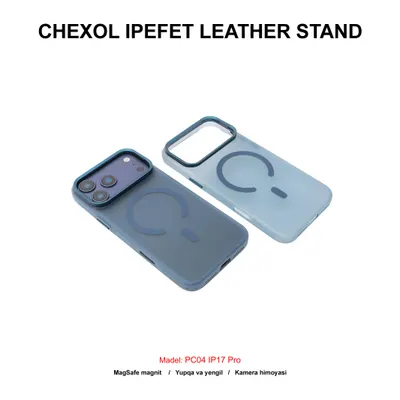 CHEXOL IPEFET LENS STAND MAGSAFE PC04 IP17 PRO BLUE