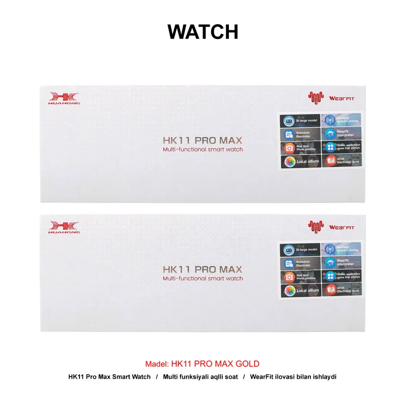 WATCH HK11 PRO MAX GOLD