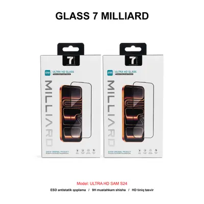 GLASS 7 MILLIARD ULTRA HD SAM S24 ULTRA 7MUHDGS24U