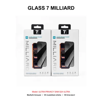 GLASS 7 MILLIARD ULTRA PRIVACY SAM S24 ULTRA 7MUHDGS24U