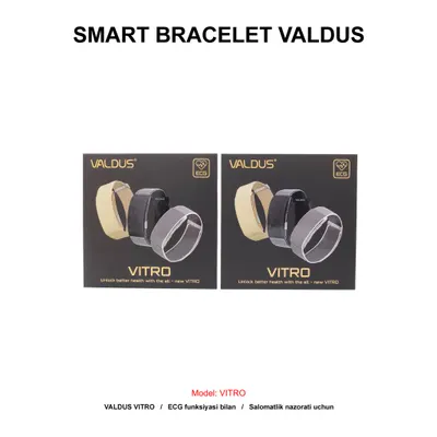 SMART BRACELET VALDUS VITRO SILVER