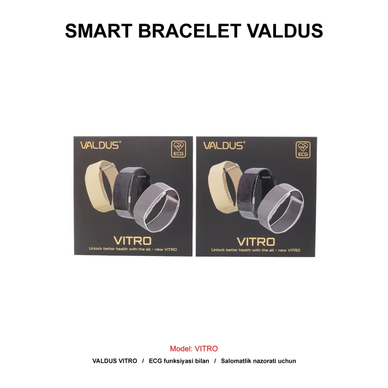 SMART BRACELET VALDUS VITRO SILVER
