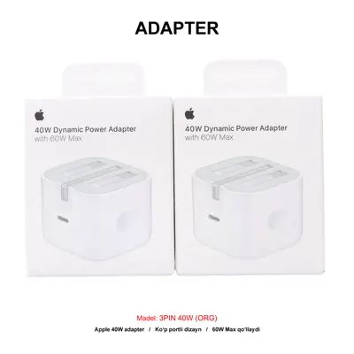 ADAPTER IP17 3PIN 40W (ORG)