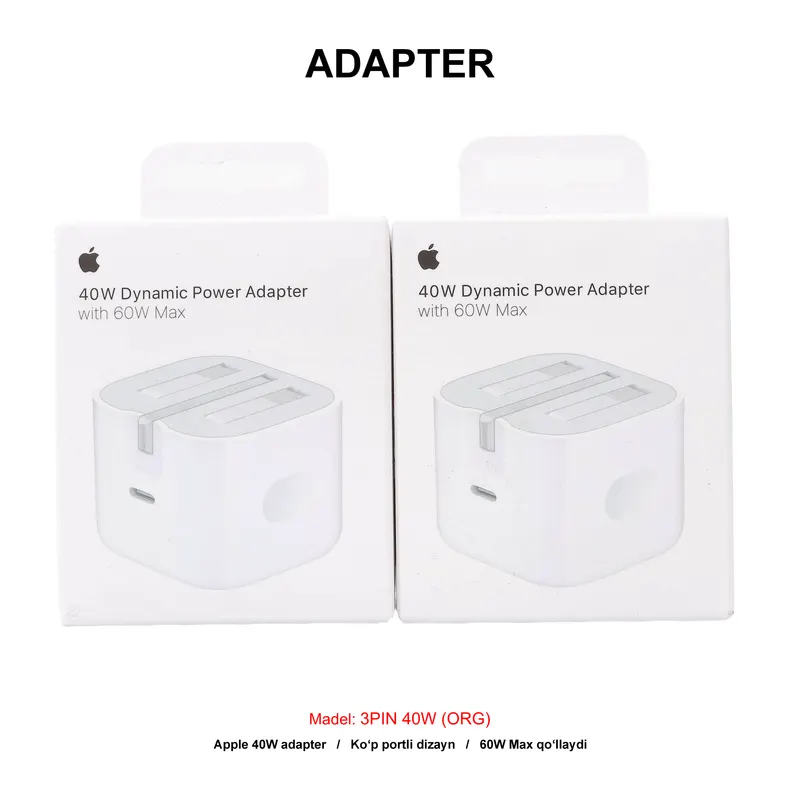 ADAPTER IP17 3PIN 40W (ORG)