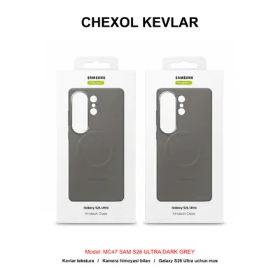 CHEXOL KINDSUIT MAGNETIC MC47 SAM S26 ULTRA DARK GREY