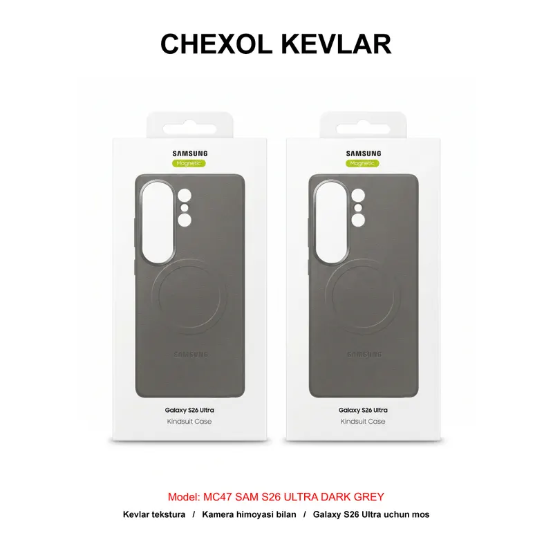CHEXOL KINDSUIT MAGNETIC MC47 SAM S26 ULTRA DARK GREY