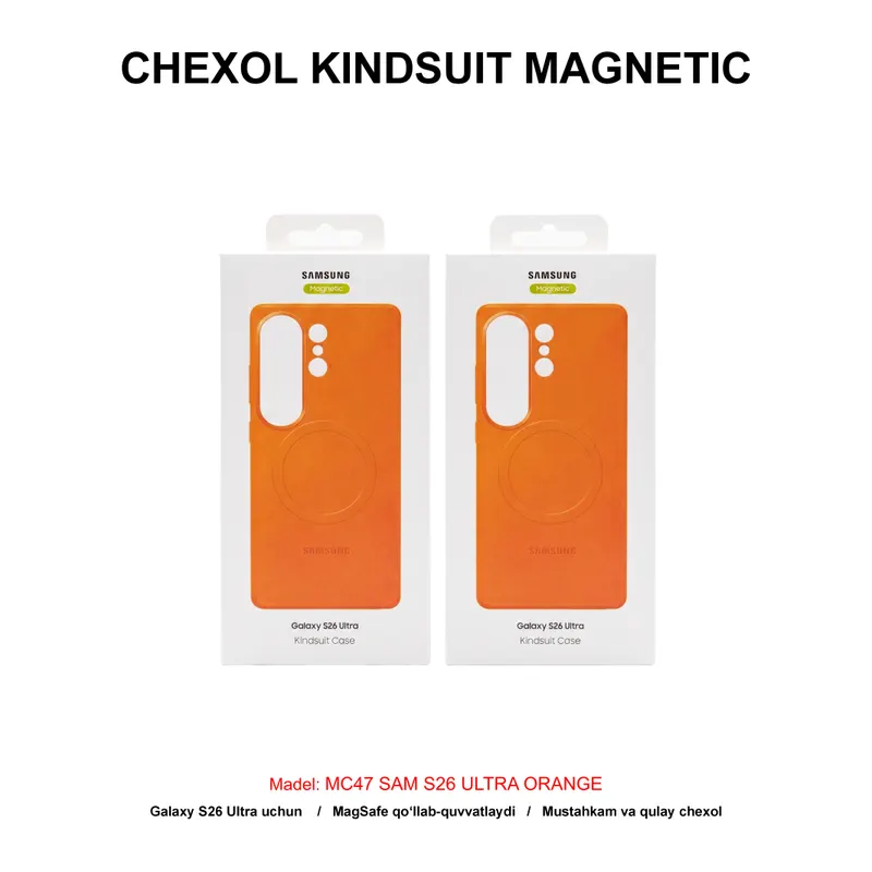CHEXOL KINDSUIT MAGNETIC MC47 SAM S26 ULTRA ORANGE