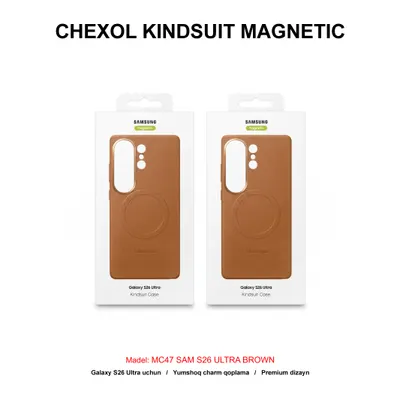 CHEXOL KINDSUIT MAGNETIC MC47 SAM S26 ULTRA BROWN