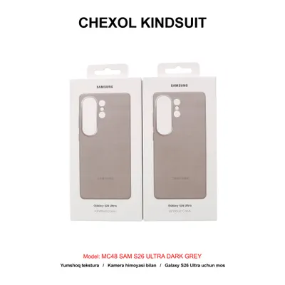 CHEXOL KINDSUIT MC48 SAM S26 ULTRA DARK GREY
